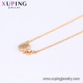 64483 Xuping new arrival top quality three pieces set Environmental Copper luxury gold jewelry set